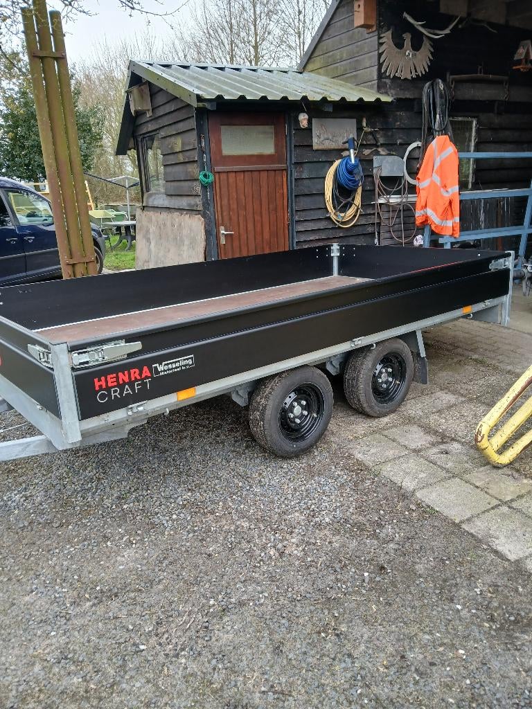 Henra craft plateauwagen,hapert aanhangwagen, Ophalen of Verzenden, Nieuw
