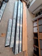 Restpartij 12m² Keralit staalblauw nieuw 143mm, Doe-het-zelf en Verbouw, Platen en Panelen, Ophalen, Nieuw