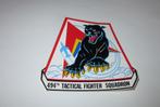 494th Tactical Fighter Squadron sticker, Verzenden, Luchtmacht, Amerika, Overige typen