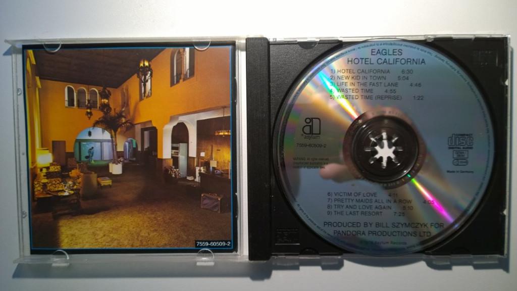 Eagles - Hotel California, Ophalen of Verzenden, Zo goed als nieuw, Poprock