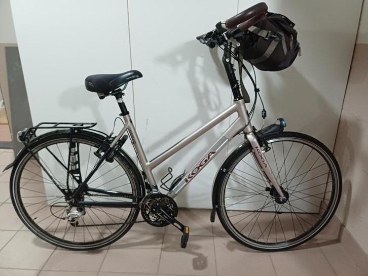 Koga toerfiets (mt 53), Fietsen en Brommers, Fietsen | Dames | Damesfietsen, Gebruikt, Overige merken, Versnellingen, 53 tot 56 cm
