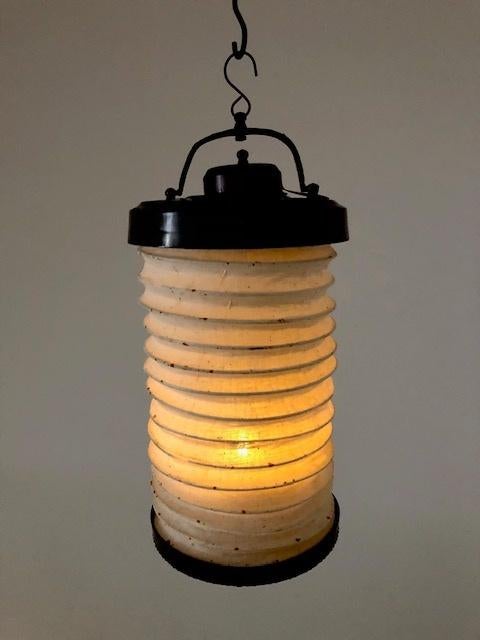 Vintage Lampion, Metaal, Gebruikt, Oosters, Meerkleurig