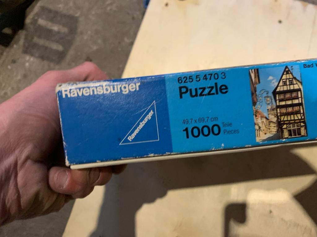 Ravensburger puzzel 1000 stukjes, Ophalen, 500 t/m 1500 stukjes, Gebruikt, Legpuzzel