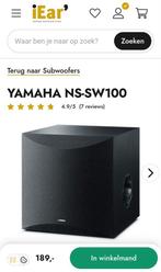 Yamaha subwoofer NS-SW100, Subwoofer, Zo goed als nieuw, 120 watt of meer, Ophalen