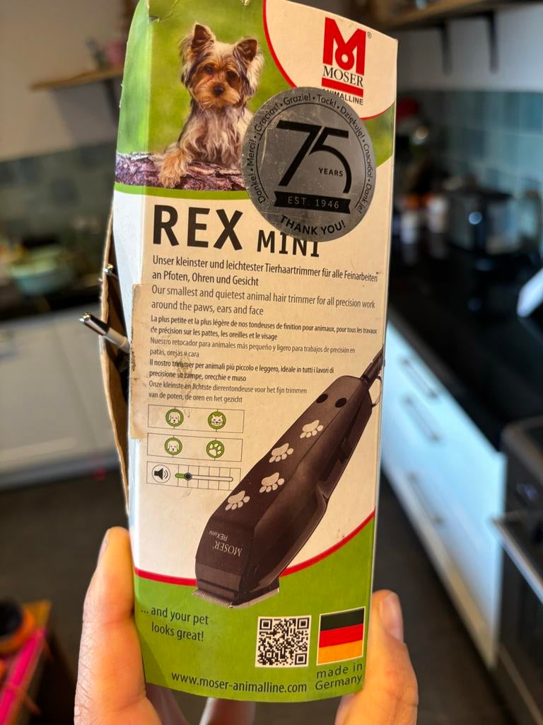 Honden scheerapparaat mini, Ophalen of Verzenden, Nieuw