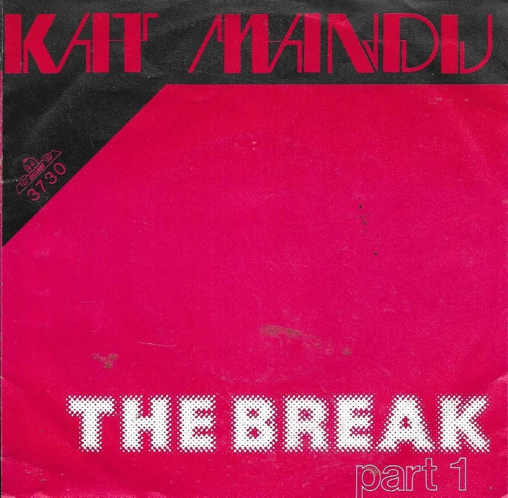 Kat Mandu-The break, Cd's en Dvd's, Vinyl Singles, Gebruikt, 7 inch, Single, Ophalen of Verzenden