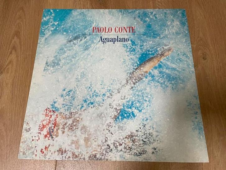 Paolo Conte - Aguaplano, Cd's en Dvd's, Vinyl | Pop, Zo goed als nieuw, 1980 tot 2000, 12 inch, Ophalen of Verzenden