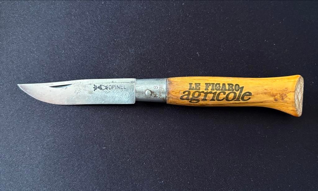 Opinel No. 8 Zakmes - Le Figaro Agricole, Ophalen of Verzenden