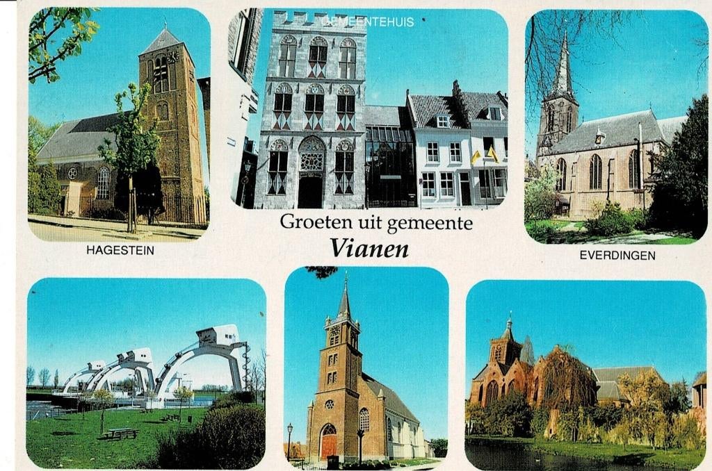 Vianen, Ophalen of Verzenden, Ongelopen, Utrecht