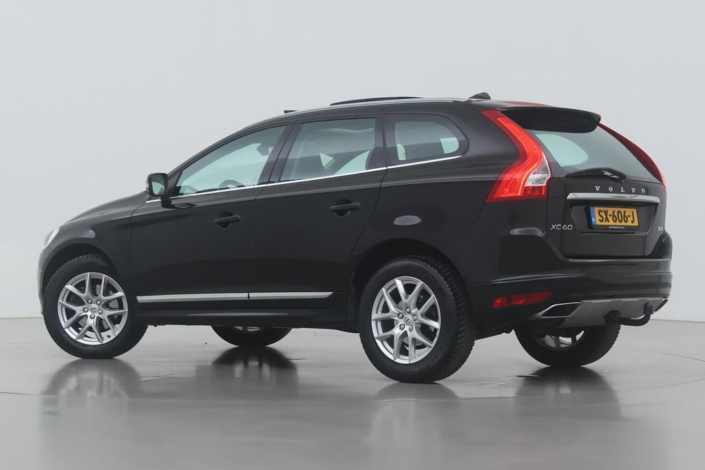 Volvo XC60 D4 Polar+ | Panoramadak | Trekhaak | Leder | Stoe, Auto's, 1969 cc, Zwart, Leder, Bedrijf