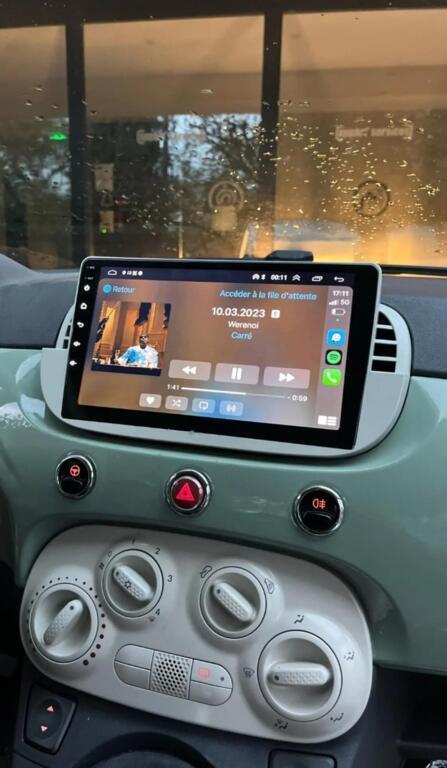 Fiat 500 | 2007 - 2015 | Autoradio, Auto diversen, Autonavigatie, Gebruikt, Ophalen of Verzenden