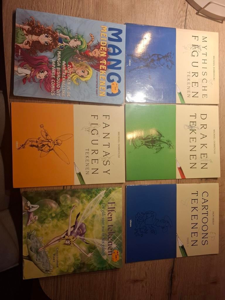 Boeken om te leren tekenen, Ophalen of Verzenden, Boek of Gids