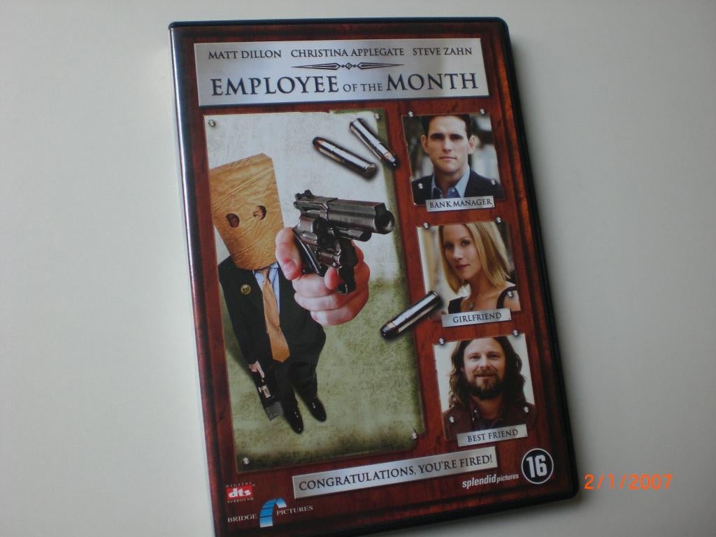 dvd Employee of the Month Matt Dillon Christina Applegate, Vanaf 16 jaar, Ophalen of Verzenden, Zo goed als nieuw, Actiekomedie