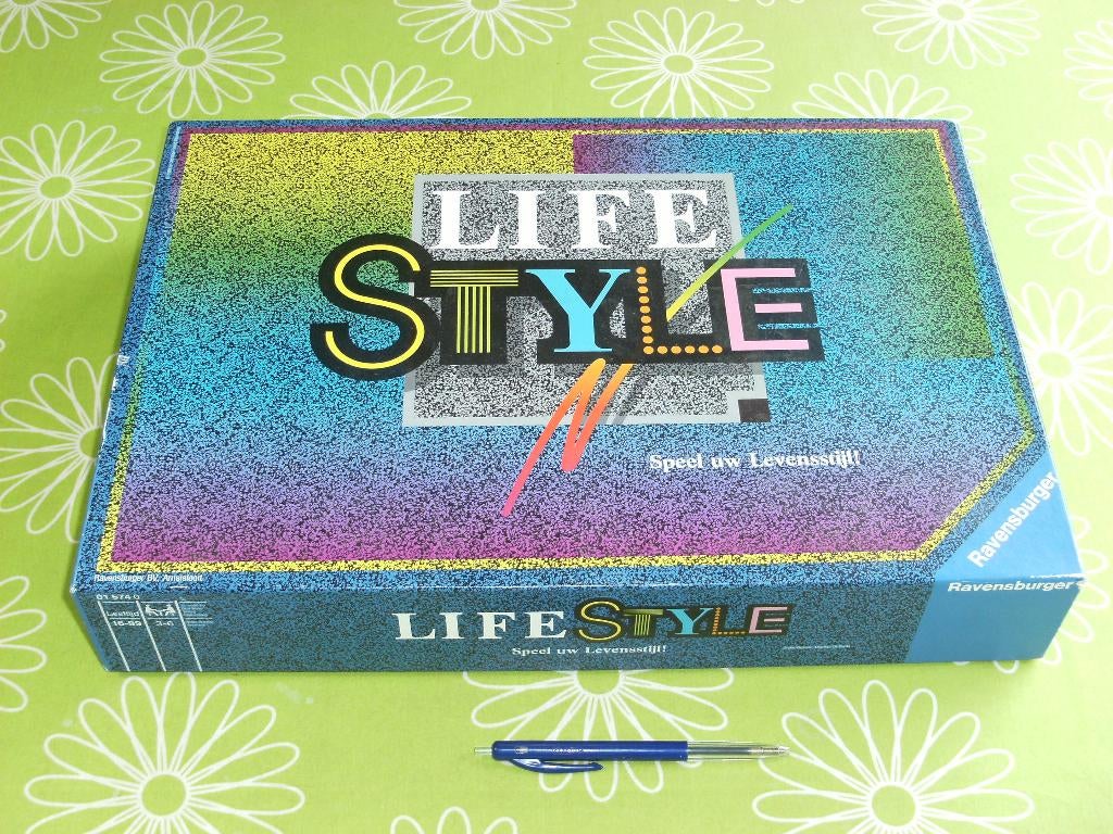 Life Style bordspel - Speel uw levensstijl!, Hobby en Vrije tijd, Vijf spelers of meer, Ophalen of Verzenden, Gebruikt