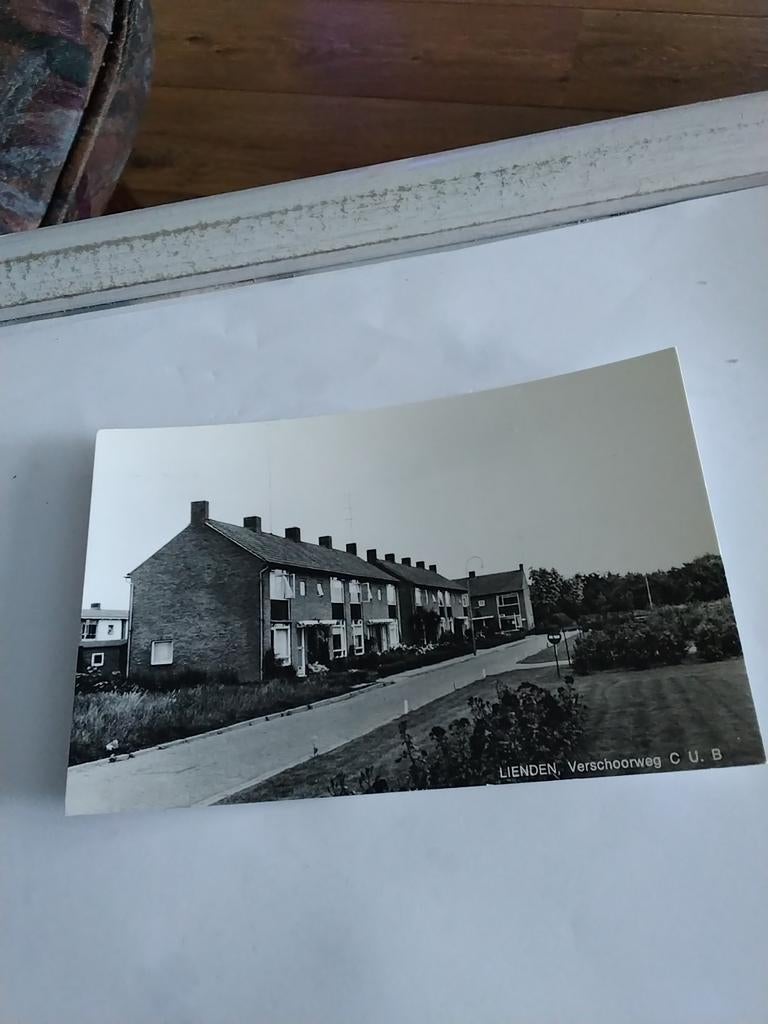 LIENDEN. VERSCHOORWEG. C.U.B,, Verzamelen, Ansichtkaarten | Nederland, Ophalen of Verzenden, Voor 1920, Zuid-Holland