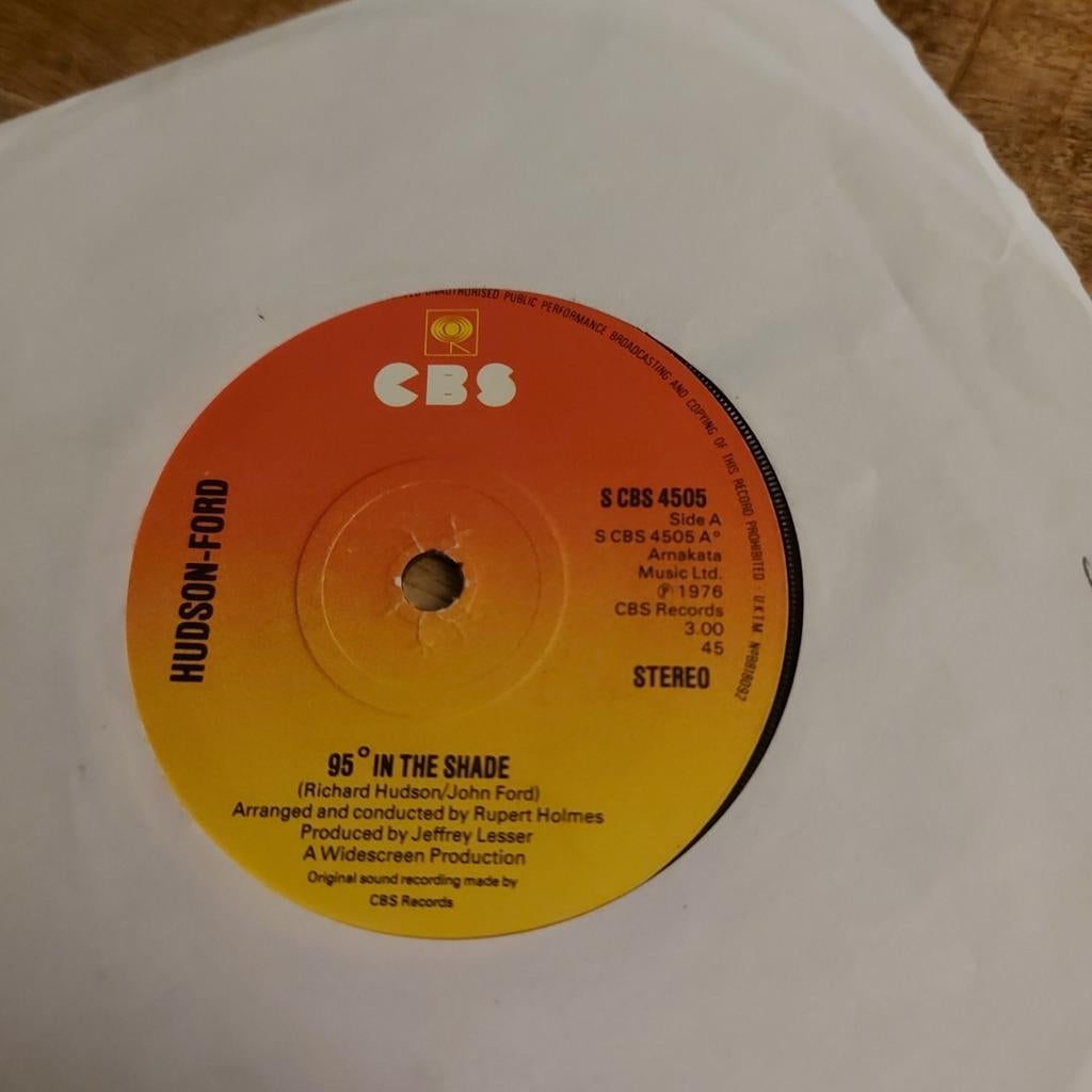 Hudson ford  / 95 in the shade, Ophalen of Verzenden, Zo goed als nieuw