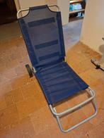 Strandstoel op wielen 2 stuks., Tuin en Terras, Ophalen
