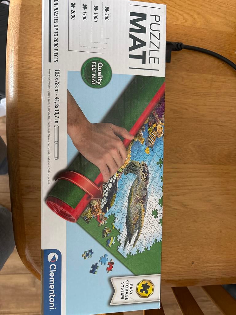 Clementoni Puzzelmat voor puzzels tot 2000 stukjes, Hobby en Vrije tijd, Denksport en Puzzels, Ophalen of Verzenden, Meer dan 1500 stukjes