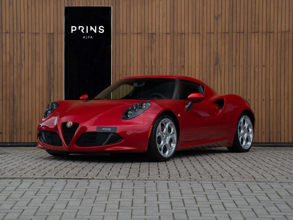Alfa Romeo 4C 1750TBI | Rosso Comp. | Carbon kopl. | Vol led, Auto's, Alfa Romeo, Automaat, Gebruikt, 4 cilinders, Leder