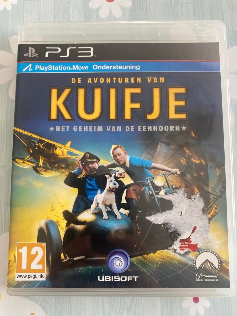 De Avonturen van Kuifje: Het Geheim van de Eenhoorn PS3, Avontuur en Actie, Gebruikt, 1 speler, Ophalen of Verzenden