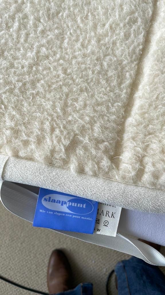 Wollen onderdeken Slaappunt, Ophalen of Verzenden, Gebruikt, Eenpersoons