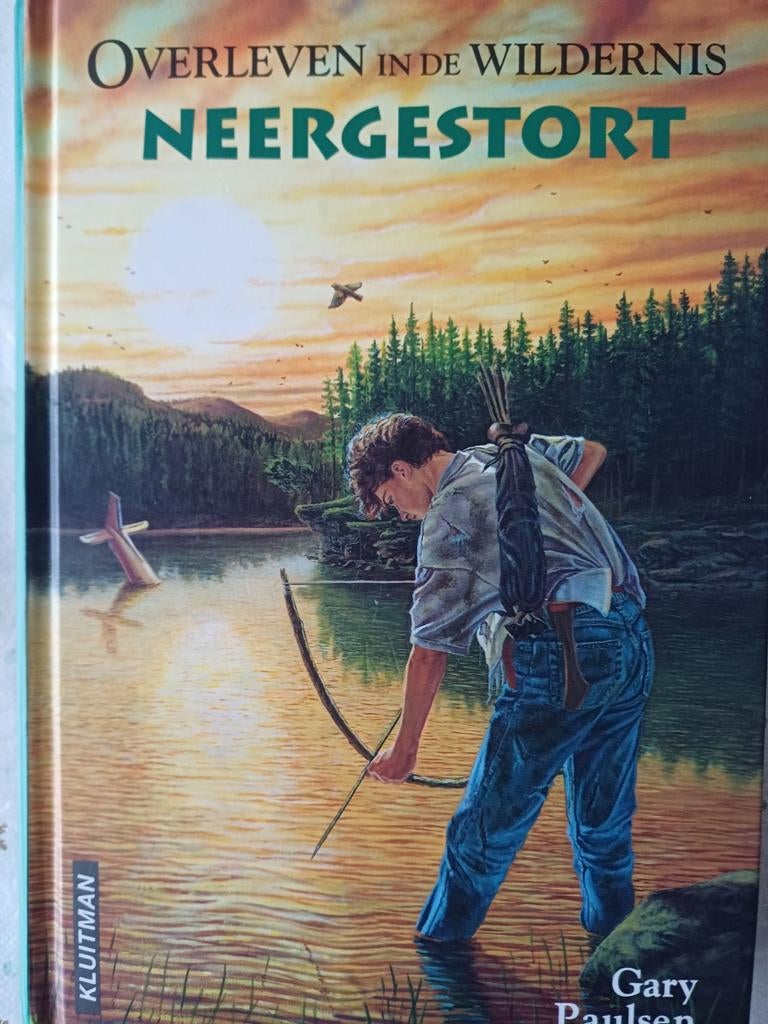 G. Paulsen - Neergestort. (Overleven in de wildernis)., Ophalen of Verzenden, Zo goed als nieuw, G. Paulsen