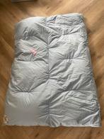 Karo Step ganzendonsdekbed blauw, Ophalen, Gebruikt, Eenpersoons, Blauw