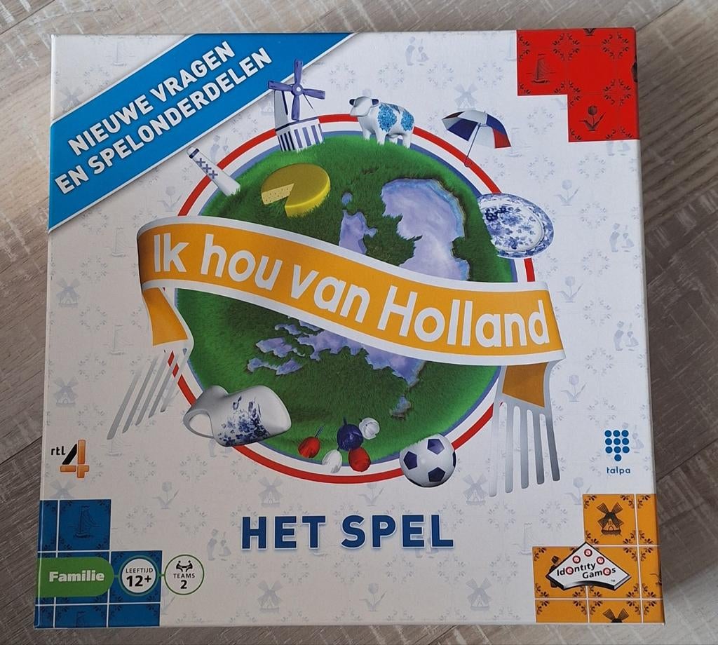 Ik hou van Holland spel, nieuw!, Vijf spelers of meer, Ophalen of Verzenden, Nieuw, Identity Games