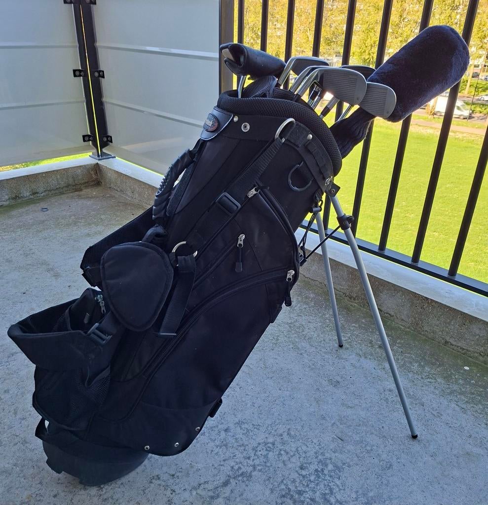 Cougar heren golfset golfclubs golf clubs golftas + 1 inch, Sport en Fitness, Golf, Zo goed als nieuw, Set, Ophalen