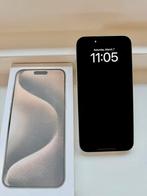 iPhone 15 Pro Max 256GB - Natural Titanium-Doos -nette staat, 256 GB, Gebruikt, IPhone 15 Pro Max, Ophalen of Verzenden