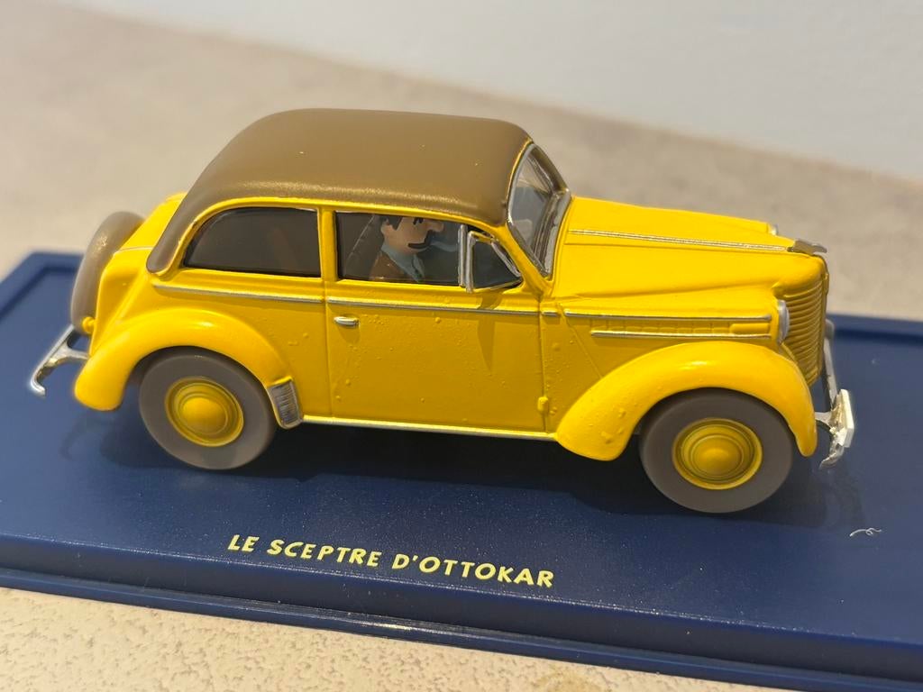 Kuifje auto Le Sceptre D’ottokar, Verzamelen, Ophalen of Verzenden, Kuifje, Beeldje of Figuurtje