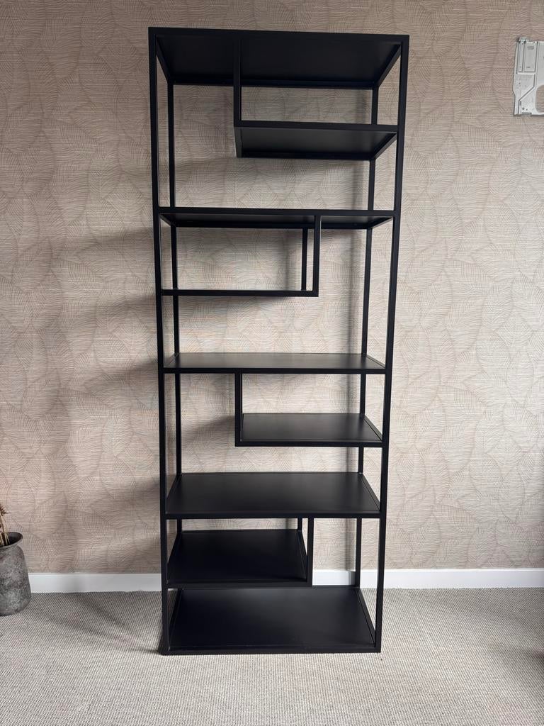 Zwarte vakkenkast van Loods 5, Ophalen, Met plank(en), 200 cm of meer, 50 tot 100 cm