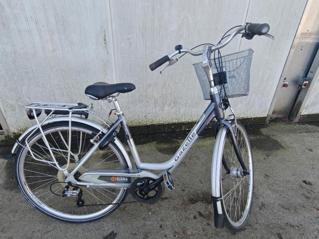 damesfiets gazelle medeo 8 v, Ophalen, Gebruikt, Velgrem, 47 tot 50 cm