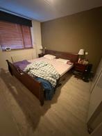Gratis bed, b 2,10 x l 2,20, Huis en Inrichting, Ophalen, Gebruikt, Bruin, Tweepersoons