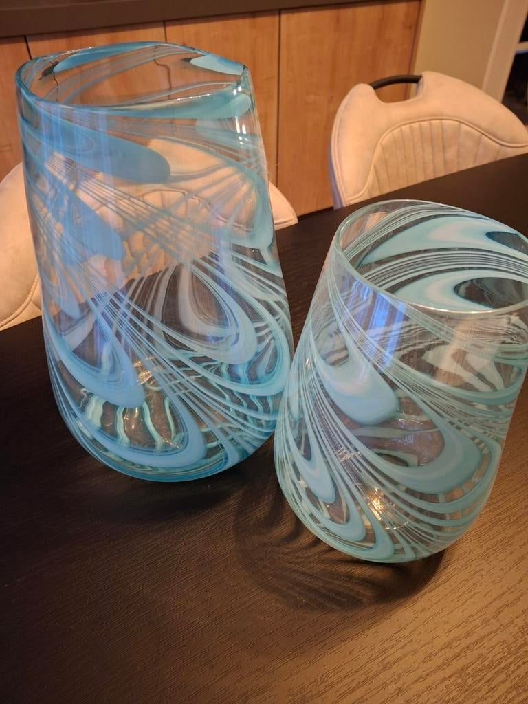 Murano glas handgemaakte vazen, Huis en Inrichting, Woonaccessoires | Vazen, Ophalen