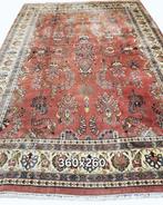 Groot Perzisch tapijt Sarough 360x260 wollen vloerkleed, 1185VB, 200 cm of meer, Ophalen of Verzenden, Zo goed als nieuw