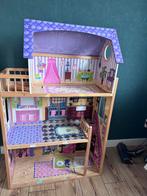 Grote houten poppenhuis, Ophalen, Zo goed als nieuw, Poppenhuis
