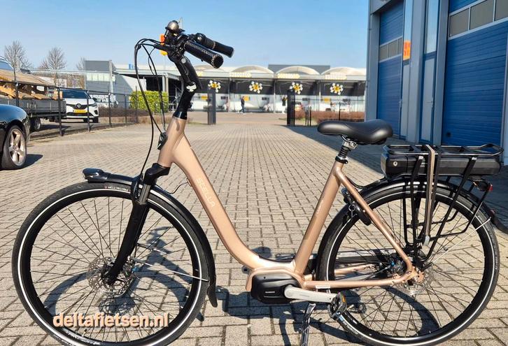 Stella Livorno E-bike - goud- Frame 54cm - Onderhoud gehad!, Fietsen en Brommers, Elektrische fietsen, Gebruikt, Overige merken