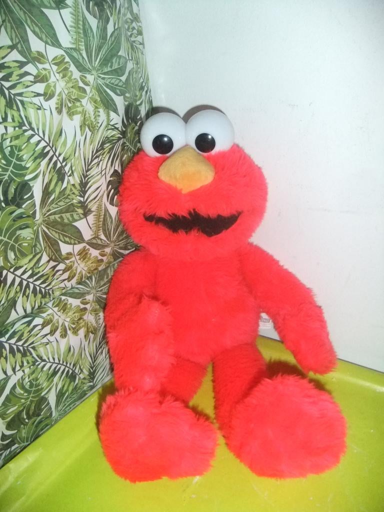 KNUFFEL ELMO SESAMSTRAAT OPBRENGST VOEDSELBANK!, Ophalen, Zo goed als nieuw, Overige typen