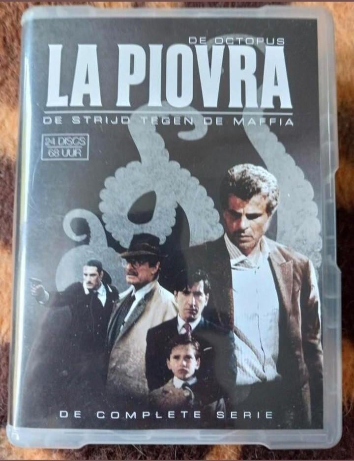 La Piovra - De Complete Serie (24 discs), Cd's en Dvd's, Maffia en Misdaad, Vanaf 16 jaar, Boxset, Ophalen of Verzenden