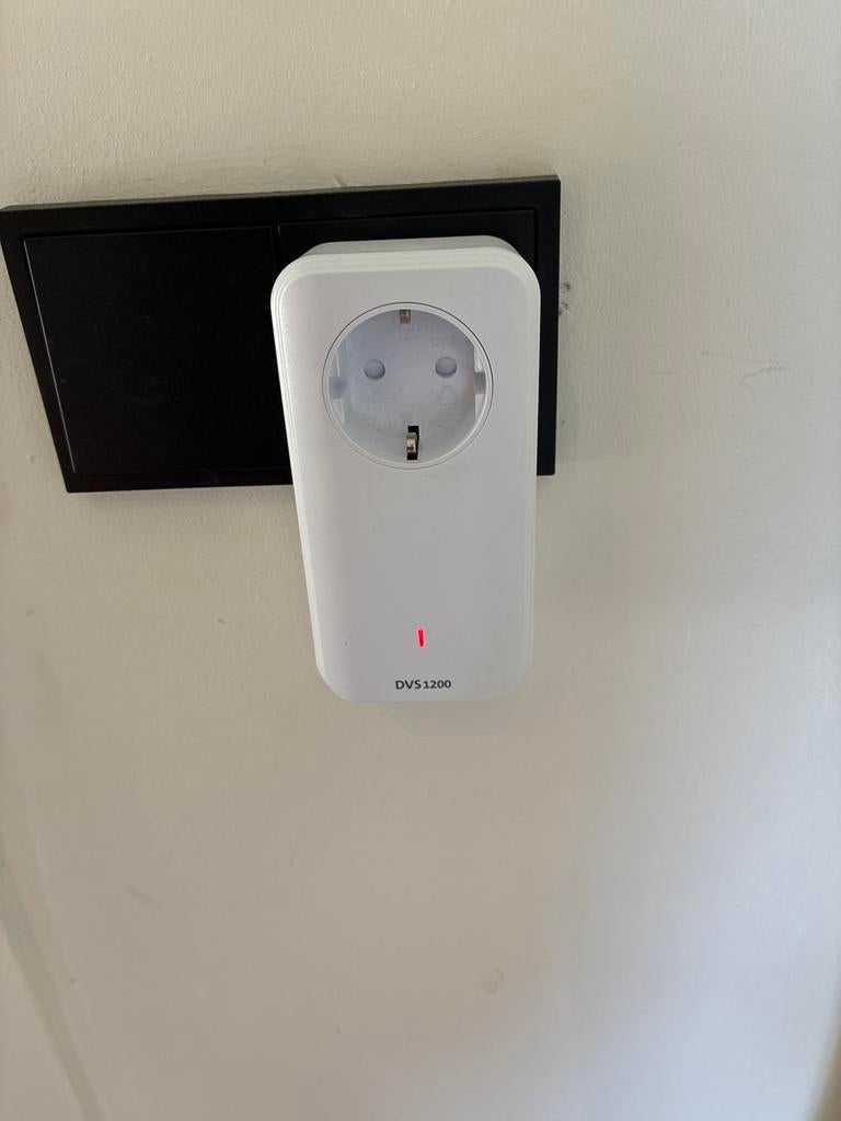 Homeplug DVS 1200 Powerline Adapter, Computers en Software, Powerlines, Gebruikt, Ophalen of Verzenden