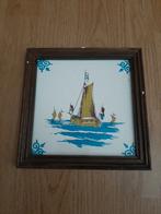 Leuke Wandtegel met Boot, Ophalen of Verzenden