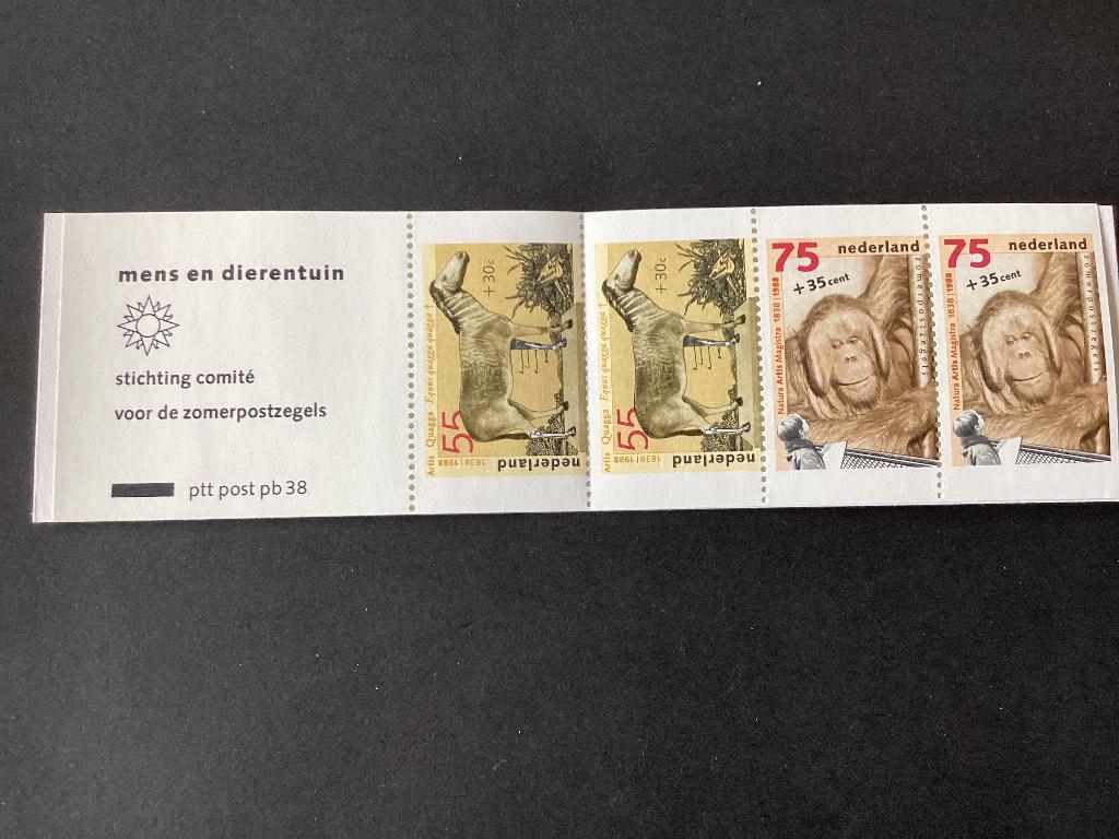1988, postzegelboekje PB38, Verzenden, Na 1940, Postfris