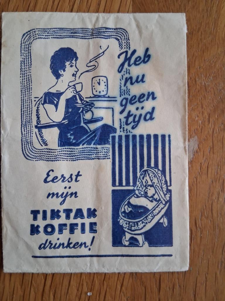 Suikerzakje #511 Tiktak koffie, Verzenden, Nederland