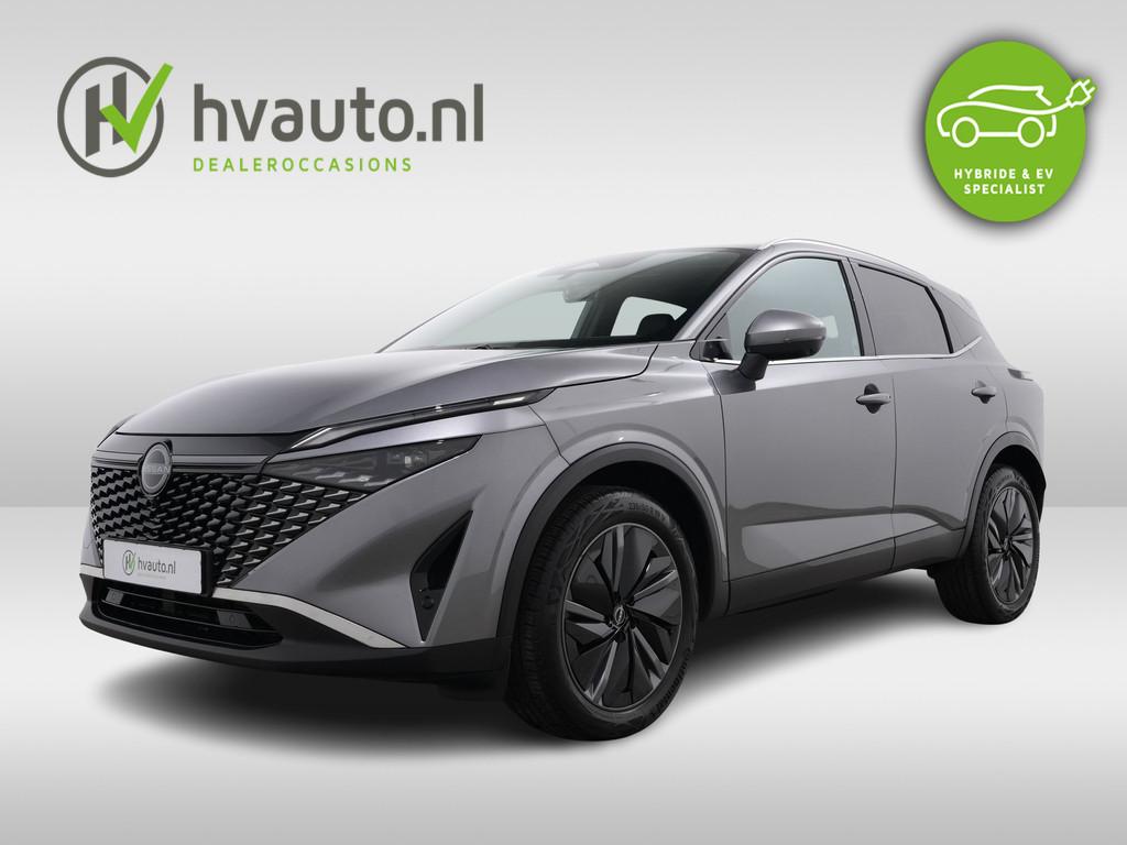 Nissan QASHQAI 1.3 MHEV 158PK TEKNA GLASSROOF XTRONIC | Trek, Gebruikt, Zwart, 4 cilinders, Adaptive Cruise Control