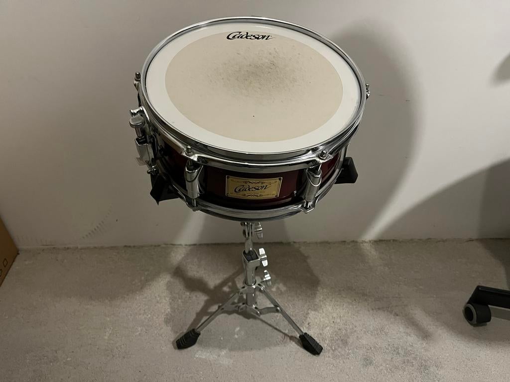 Cadeson Snaredrum inclusief standaard, Muziek en Instrumenten, Drumstellen en Slagwerk, Gebruikt, Overige merken, Ophalen