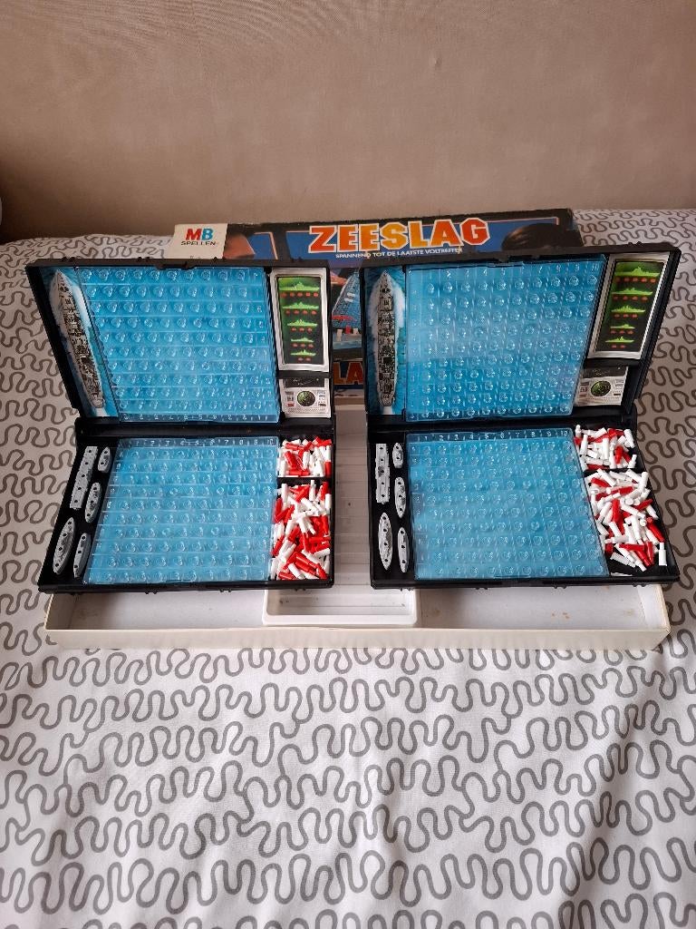 bordspel zeeslag, Hobby en Vrije tijd, Gezelschapsspellen | Bordspellen, Een of twee spelers, Ophalen, Gebruikt