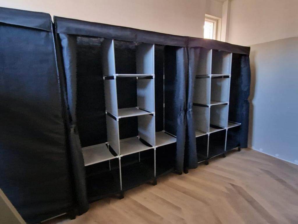 Opvouwbare stoffen kledingkasten 3x, Ophalen of Verzenden, Zo goed als nieuw