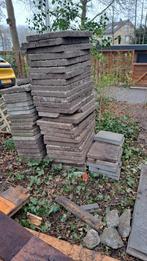 Grindtegels, Tuin en Terras, Ophalen, Gebruikt, Minder dan 5 m², Beton