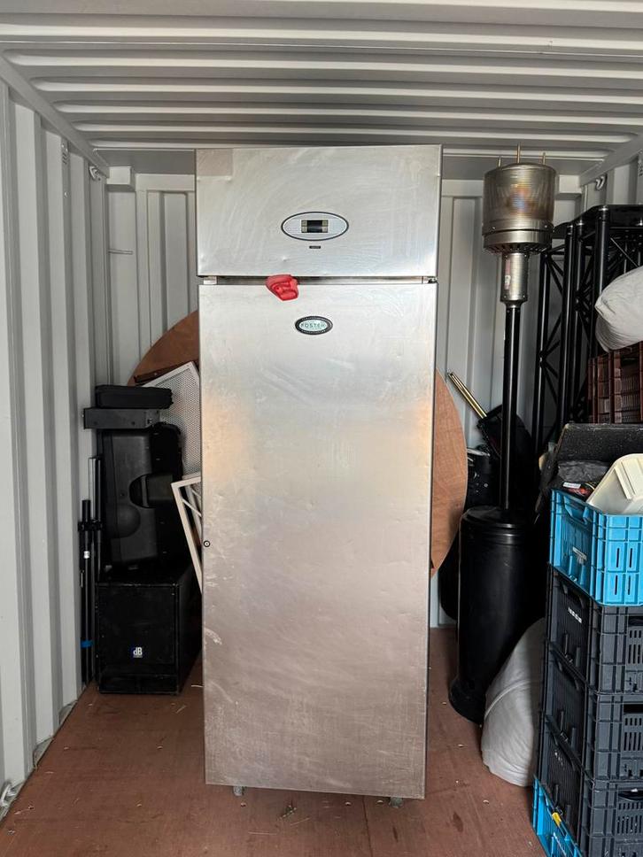 Foster horeca RVS Koeling - Professionele Koelkast, Witgoed en Apparatuur, Koelkasten en IJskasten, Gebruikt, Zonder vriesvak